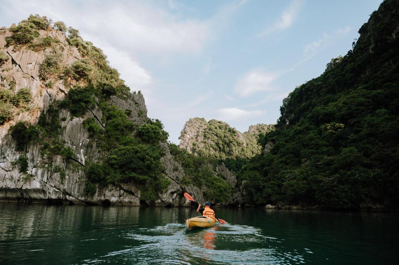 Cat Ba Bay Cruises Hotel Dong Khe Sau Екстериор снимка